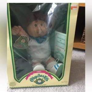 1985 Cabbage Patch Kids Boy Sailor Romper w/ Box Rhet Roy- see comments for info